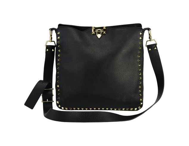 Bolsa Valentino Rockstud Utilitarian Preta